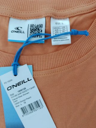 Camiseta O'Neill Mujer Naranja pastel