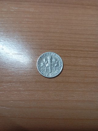 Moneda de Plata 1954 - Dime