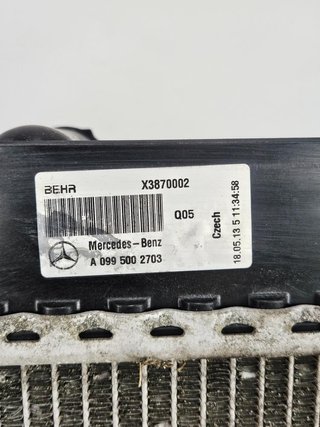 Radiador de agua Mercedes-Benz C220 0995002703
