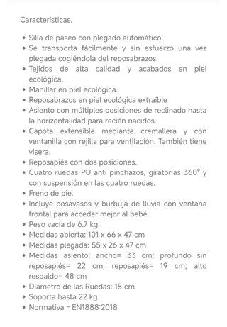 Sillita de paseo