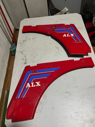 Piezas Vespino ALX Rojas y Azules