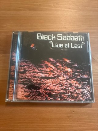 Black Sabbath Live at Last CD