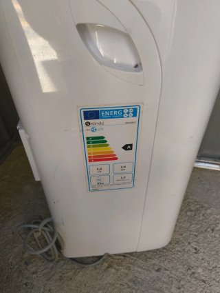 Aire Acondicionado Portátil Klindo Blanco