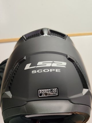 casco moto ls2 ff902 scope solid matt black
