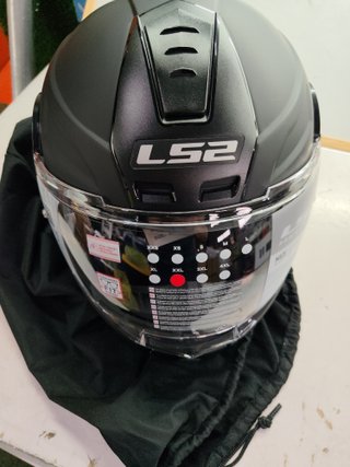 casco moto ls2 ff902 scope solid matt black