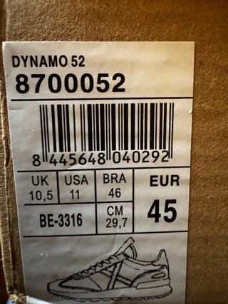 Zapatillas Munich Dynamo Talla 45