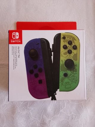Joy-Con Nintendo Switch Morado y Verde