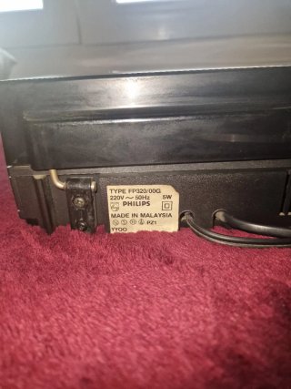 Tocadiscos Philips Negro