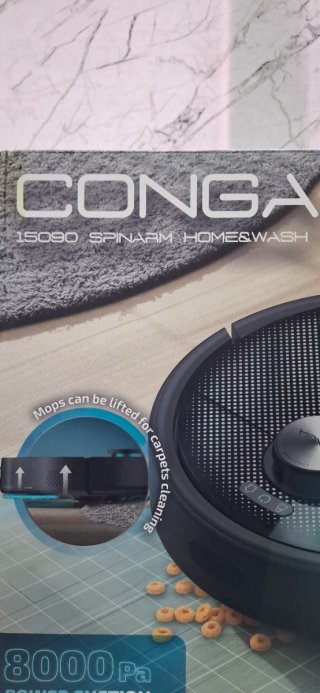 Aspiradora Cecotec Conga 15090 spinarm home&wash