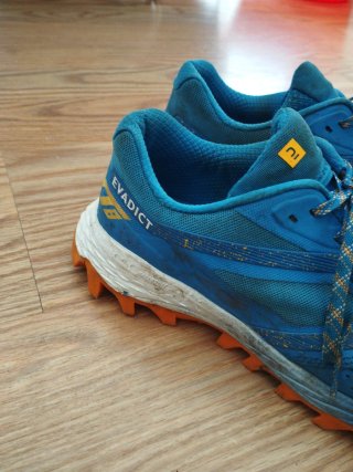 Zapatillas Trail Running XT8 Azul/Naranja