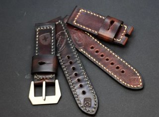 Correa artesanal de piel para reloj Panerai, Omega