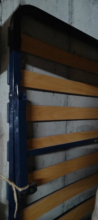 Somier de láminas plegable