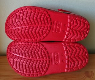 Zuecos Crocs Rojos Talla 38-39