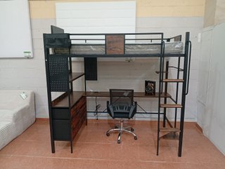 Litera Metálica con Escritorio