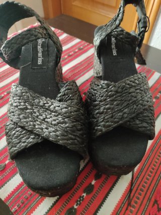 Sandalias Plataforma Stradivarius Talla 38