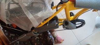 Bicicleta Plegable Moma Ricola Amarilla