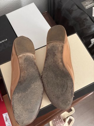 Bailarinas Repetto Beige/Rosa
