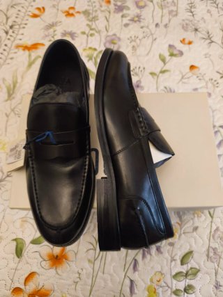 Mocasines Otto Piel Hombre Negro