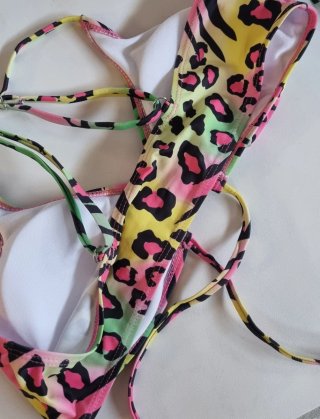 Bikini estampado animal print