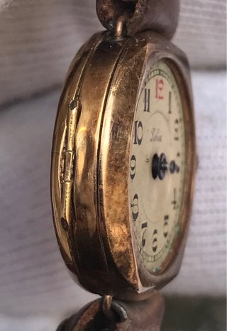 Reloj Oro 18kts Fabiu s.XX Vintage Funciona + Rega