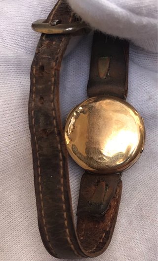 Reloj Oro 18kts Fabiu s.XX Vintage Funciona + Rega