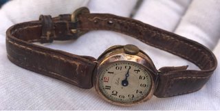 Reloj Oro 18kts Fabiu s.XX Vintage Funciona + Rega