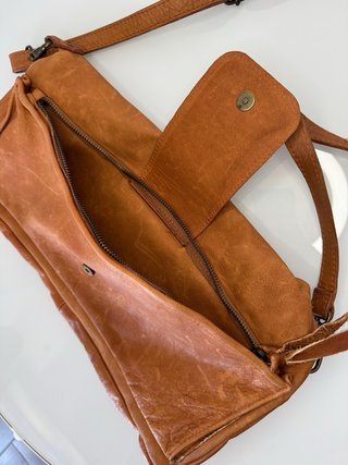 Borsa Dixie in pelle vera