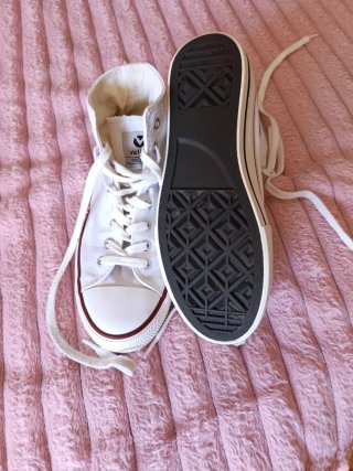 Zapatillas altas blancas talla 38