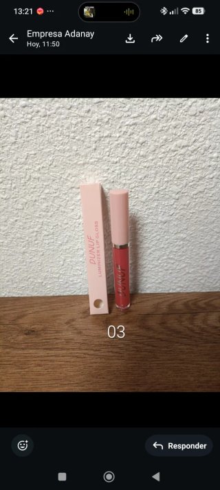 Labial DUNUF Luminizer Lip Gloss 03