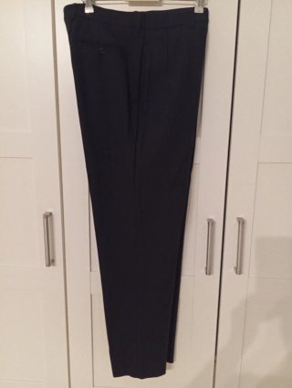 Traje de hombre negro T-52