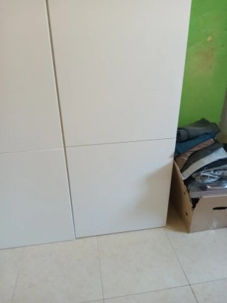 Mueble apilable blanco Ikea