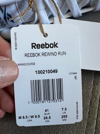 Dos Zapatillas Reebok Rewind Run Talla 41 Nuevas