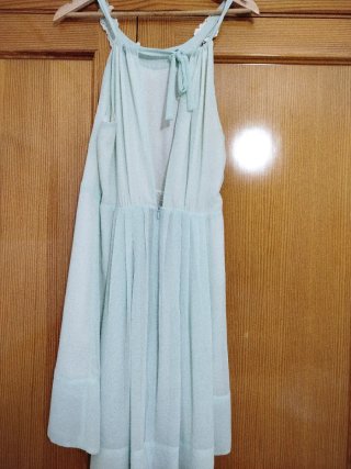 Lote 2 Vestidos Rayas Gris Blanco