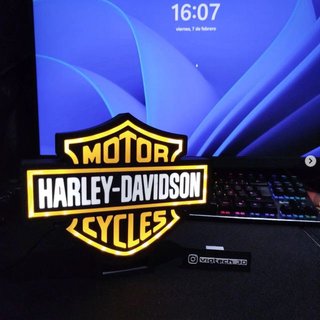 Lámpara LED Harley Davidson