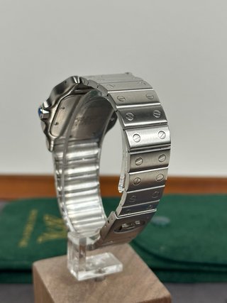 Cartier Santos Galbée 1564 Acero