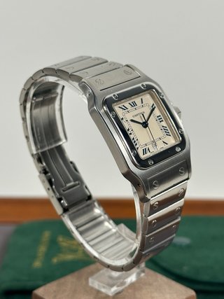 Cartier Santos Galbée 1564 Acero
