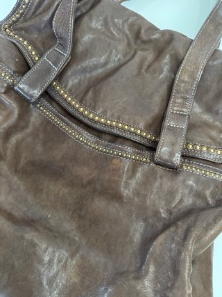 Borsa ASH in pelle vera