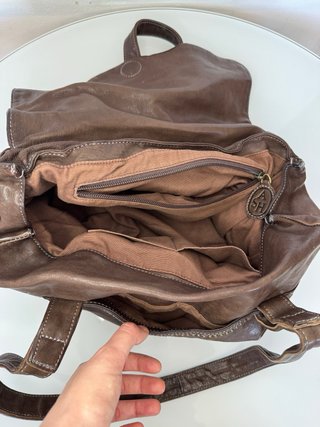 Borsa ASH in pelle vera
