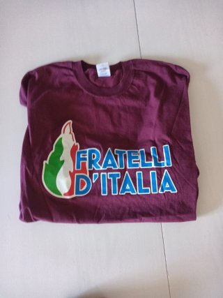 Maglietta Fratelli d'Italia Viola