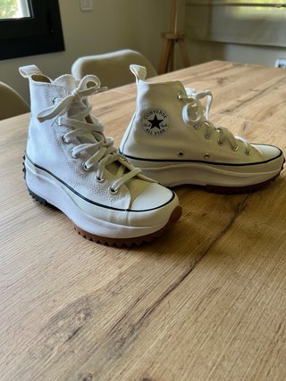 Converse Run Star Hike Plataforma Blancas