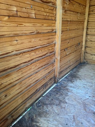 Caseta de jardín madera 183x182x215 cm