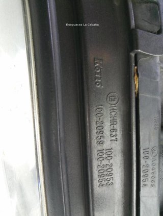 10020959 faro izquierdo subaru legacy 2.0 22229694