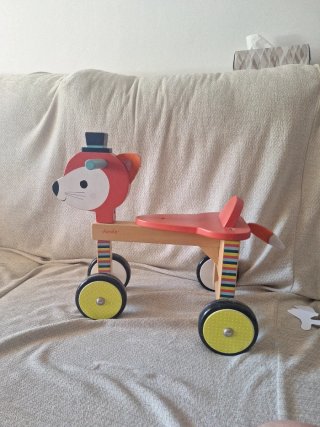 Correpasillos Janod Zorro Madera