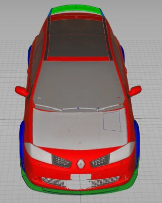 Kit Carrocería Renault MK2 RS