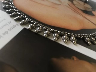 Pulsera Tobillo Plata Ley Artesanía India