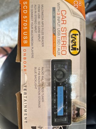 Trevi SCD 5705 US Car Stereo USB/SD/AUX