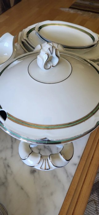Vajillas de porcelana vintage