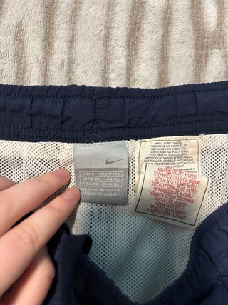 Pantalón Corto Nike Vintage Azul Marino Talla S