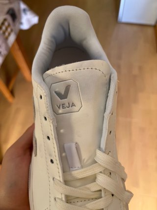 Zapatillas Veja Campo Rosa Blancas