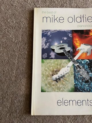 Libro de Partituras Elements de Mike Oldfield